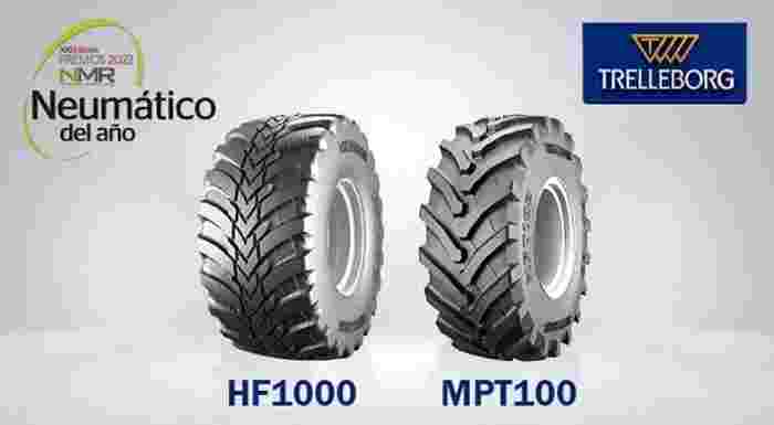 Trelleborg's HF1000 and MPT100 models win the “2024 Agricultural Tire of the Year Award” in Spain