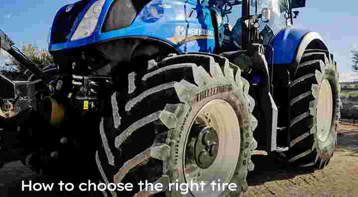 How to choose the right tyre for your Agricultural Operations