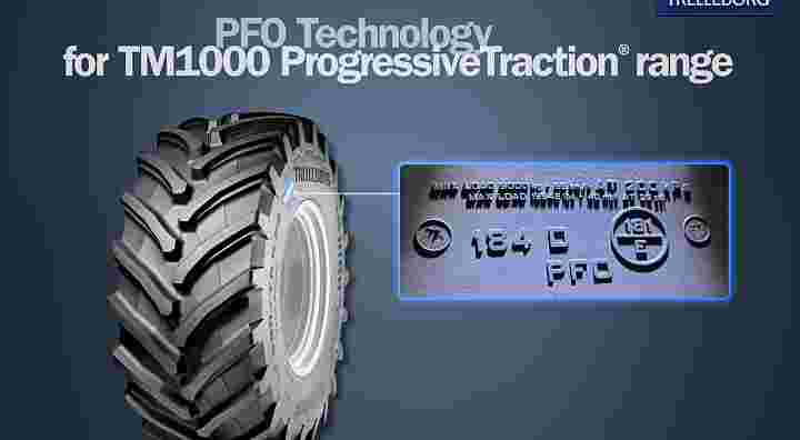 PFO Technology powers new Trelleborg Tyre sizes for enhanced field performance